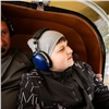 В Красноярске семикласснику помогли исполнить мечту о полете над городом