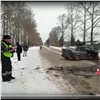 В Зеленогорске молодой водитель ВАЗа при неудачном обгоне разбил три автомобиля (видео)