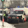 В Красноярске в автомобильной аварии пострадала медсестра (видео)