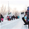 В Красноярске снова открыли ледовый городок на Татышеве 