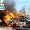 12 автомобилей сгорели в Красноярском крае с начала года. В МЧС дали советы, как защитить транспорт от пожара