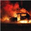 На заправке в Норильске загорелся автомобиль (видео)