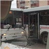 Два автобуса столкнулись в красноярском Солнечном
