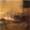 Железногорский дачник по неосторожности спалил свой дом и баню