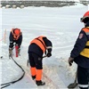 На Красноярском водохранилище вырезали 50-метровую траншею для защиты от машин