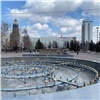 Фонтан на Театральной площади в Красноярске готовят к запуску