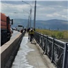 В Красноярске Коммунальный мост частично закроют для движения пешеходов