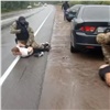 В Красноярском крае задержали наркокурьеров с 2 кг гашиша (видео)