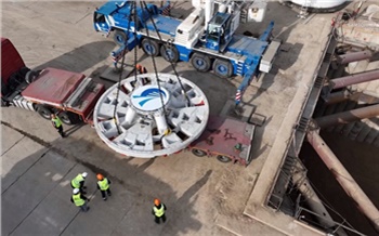 «Новый этап»: в Красноярск привезли тоннелепроходчик для будущего метро