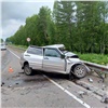 В Красноярском крае на трассе разбился 20-летний водитель ВАЗа (видео)