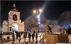 В Красноярске похолодает на Крещение 