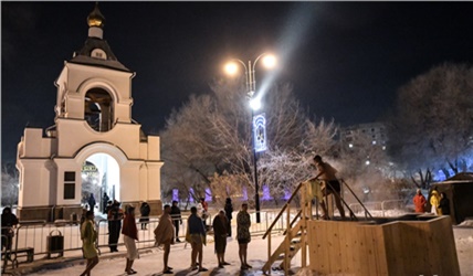 В Красноярске похолодает на Крещение 