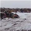 В Шарыпове после жалобы президенту с кладбища убрали мусор