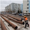 Энергетики приступили к масштабному ремонту «возрастного» трубопровода на улице Урванцева в Красноярске