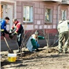Энергетики открыли сезон благоустройства в Красноярске высадкой сирени