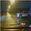 «Я боялся!»: пьяный красноярец пытался скрыться от патруля и протаранил служебную машину (видео)