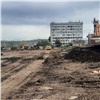 В Красноярске заканчивают подготовку основания будущей дороги на улице 3-й Пионеров