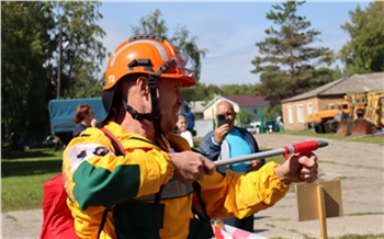 «На мне большая ответственность»: в Красноярском крае выбрали лучшего лесного пожарного