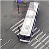 В центре Красноярска автобус сбил дедушку на «зебре» (видео)