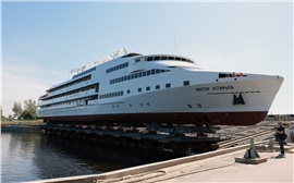 Судостроители заплатят неустойку за до сих пор несданный теплоход «Андрей Дубенский» для Красноярска 