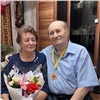 Супругов из Красноярска поздравили с 55-й годовщиной совместной жизни