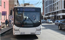 «Не займет много времени»: в Красноярске готовятся запустить троллейбусы в Солнечный