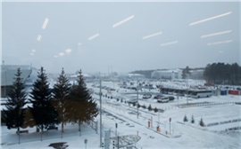 В аэропорту Красноярска расширят парковку с выездом на трассу