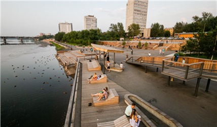 В Красноярске ищут подрядчика для обновления Ярыгинской набережной на 6 миллионов рублей