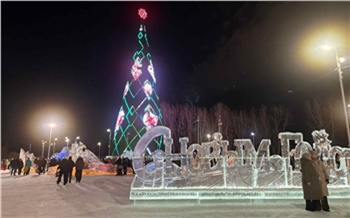 «Радости в глазах нет...»: как мы в новогоднюю ночь проехались по ёлкам Красноярска 