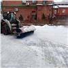 В новогодние каникулы на уборку дорог Красноярска выходит более 30 единиц техники