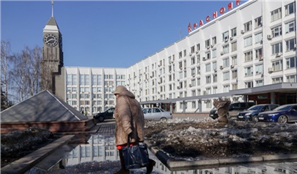 В Красноярск снова идет потепление 