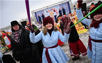 «Долгожданное и радостное событие»: как в Красноярском крае отметили Масленицу