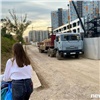 Красноярский застройщик за свой счет сделает дорогу к ЖК «Мичурино» после жалоб жителей
