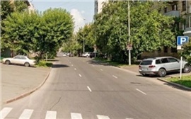 В центре Красноярска почти на месяц перекроют участок улицы Диктатуры Пролетариата