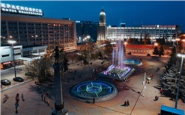 В Красноярске ищут проектировщика для обновления Театральной площади 