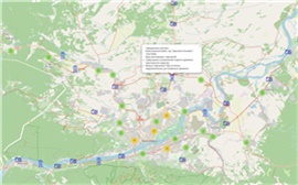 Обновлена карта передвижных дорожных камер в Красноярском крае
