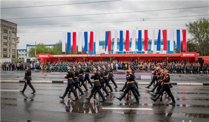 Красноярцам сообщили, когда перекроют Красраб для репетиции шествия 9 мая