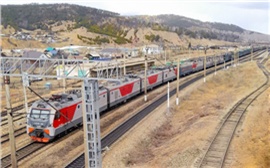 КрасЖД отправила экспериментальный поезд-гигант с углем из Республики Хакасия в Забайкальский край