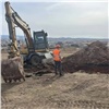 В красноярских Солонцах начали прокладку нового водопровода