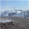 В Шушенском округе сгорели 12 дачных участков вместе с огородами (видео)