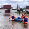 В Красноярске резко поднялся уровень воды в малых реках 