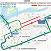 В Красноярске временно изменится движение общественного транспорта по правому берегу 