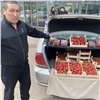 Торговцев клубникой с машин оштрафовали в Октябрьском районе Красноярска