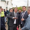 Благоустройство улицы Кирова в историческом центре Красноярска идет согласно графику