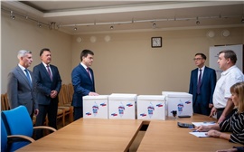 «Единая Россия» передала в Крайизбирком документы на выдвижение списка кандидатов на выборы в Заксобрание Красноярского края