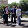 Благоустройство набережной Качи в Красноярске не успели завершить в срок