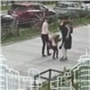 Красноярка ударила ребенка по голове на улице (видео)