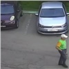 Пьяный красноярский дворник нашел в чужой сумке 60 тысяч рублей и не смог устоять (видео)