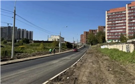 В красноярском Солнечном восстановили размытую ливнями дорогу