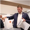 В Красноярске депутаты Госдумы приняли участие в голосовании